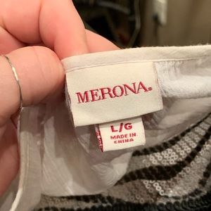 Merona Tops - Embroidered flowy top Merona Tops - Embroidered flowy top